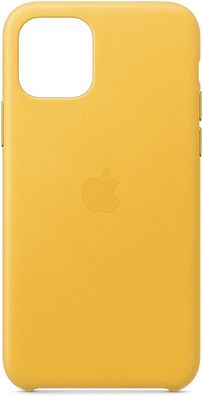 Apple iPhone 11 Pro Leder Case Backcover Schutzhülle Handy Schale sonnengelb - ...