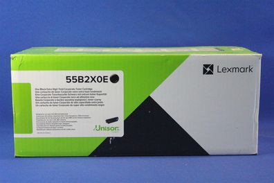 Lexmark 55B2X0E ( entspricht 55B2X00 ) Toner Black -A