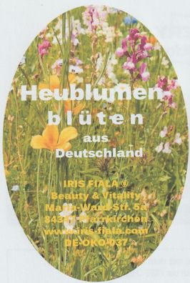 700 g Heublumen Blüten, ganz, getrocknet, flores graminis, aus Deutschland