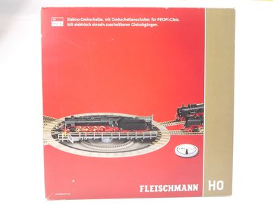 Fleischmann H0 6152 C Gleismaterial elektrische Drehscheibe mit Stellpult
