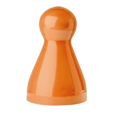 Tischleuchte TOY Glas Orange Spielfigur-Form