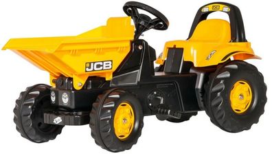Tret-Traktor RollyKid Dumper JCB Junior-gelb