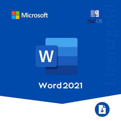 Microsoft Word 2021 für Mac - Vollversion - Kein Abo