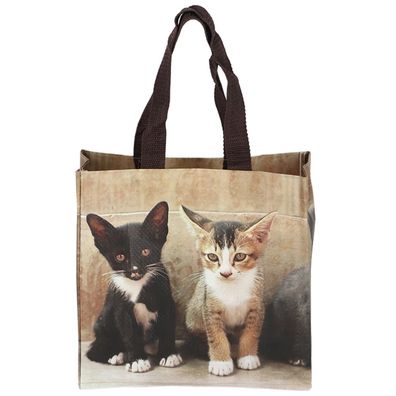 Esschert Design Einkaufstasche Katzenkinder S - Kunststoff