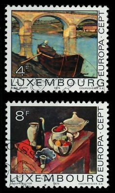 Luxemburg 1975 Nr 904-905 gestempelt X045316