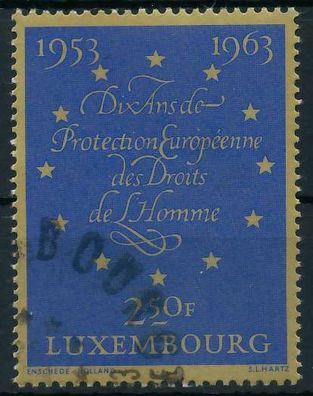 Luxemburg 1963 Nr 679 gestempelt X5DFEA2
