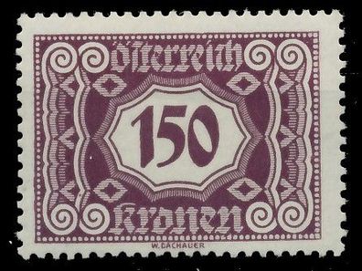 Österreich Portomarken 1922 Nr 119 postfrisch X753D02
