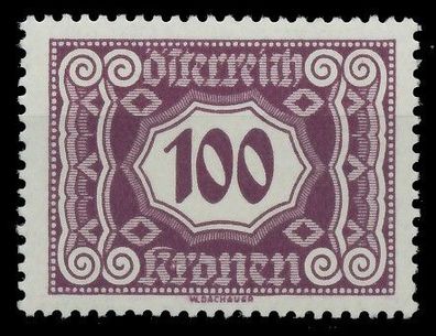 Österreich Portomarken 1922 Nr 118 postfrisch X753CE6