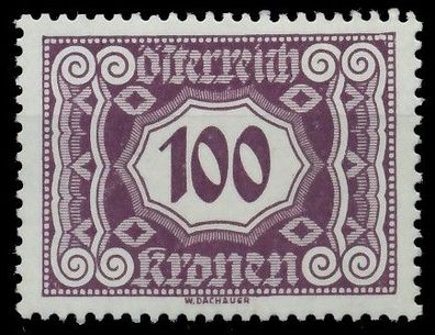 Österreich Portomarken 1922 Nr 118 postfrisch X753CD6