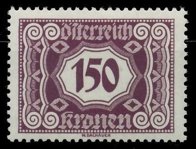 Österreich Portomarken 1922 Nr 119 postfrisch X753CEA