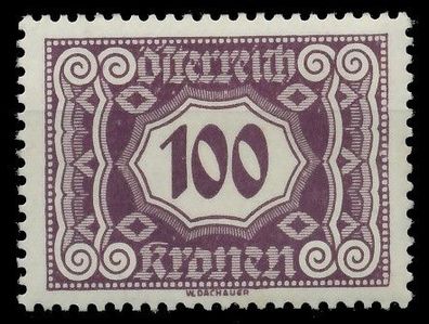 Österreich Portomarken 1922 Nr 118 postfrisch X753CDA