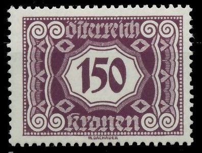 Österreich Portomarken 1922 Nr 119 postfrisch X753CF6