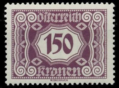 Österreich Portomarken 1922 Nr 119 postfrisch X753CFE