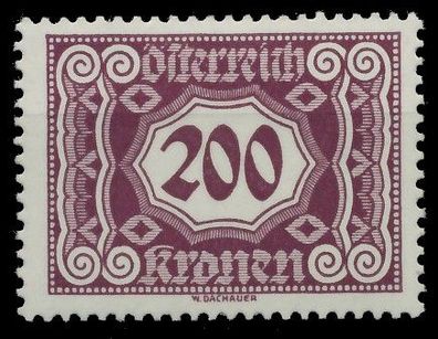 Österreich Portomarken 1922 Nr 120 postfrisch X753D0E