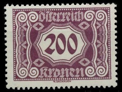Österreich Portomarken 1922 Nr 120 postfrisch X753D06