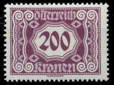 Österreich Portomarken 1922 Nr 120 postfrisch X753D0A