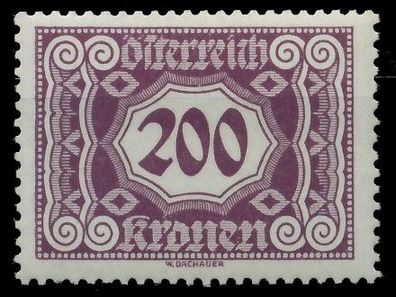 Österreich Portomarken 1922 Nr 120 postfrisch X753D12