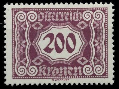 Österreich Portomarken 1922 Nr 120 postfrisch X753D1E