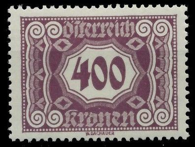 Österreich Portomarken 1922 Nr 121 postfrisch X753D32