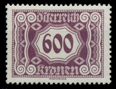 Österreich Portomarken 1922 Nr 122 postfrisch X753D2E