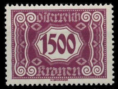 Österreich Portomarken 1922 Nr 126 postfrisch X753D62