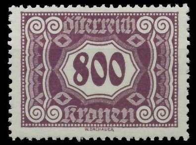 Österreich Portomarken 1922 Nr 123 postfrisch X753D42