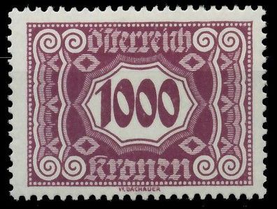 Österreich Portomarken 1922 Nr 124 postfrisch X753D56