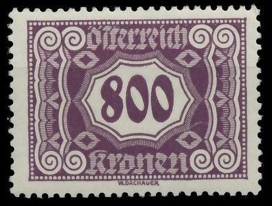 Österreich Portomarken 1922 Nr 123 postfrisch X753D4E