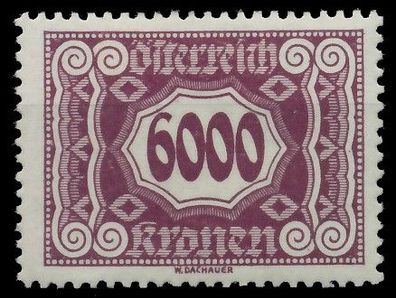 Österreich Portomarken 1922 Nr 131 ungebraucht X753DCA