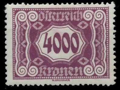 Österreich Portomarken 1922 Nr 130 ungebraucht X753D86