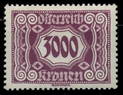 Österreich Portomarken 1922 Nr 129 ungebraucht X753D8A