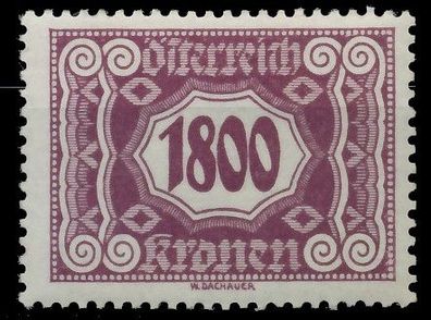 Österreich Portomarken 1922 Nr 127 ungebraucht X753D9E
