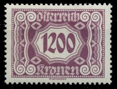 Österreich Portomarken 1922 Nr 125 ungebraucht X753DC6