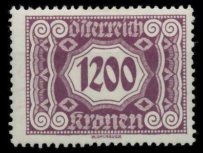 Österreich Portomarken 1922 Nr 125 ungebraucht X753D6E