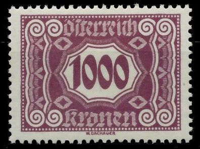 Österreich Portomarken 1922 Nr 124 ungebraucht X753DA6