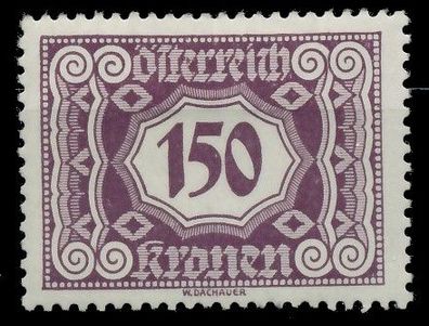 Österreich Portomarken 1922 Nr 119 ungebraucht X753D7E