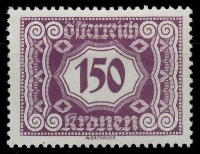 Österreich Portomarken 1922 Nr 119 ungebraucht X753D9A