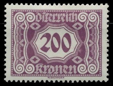 Österreich Portomarken 1922 Nr 120 ungebraucht X753DAA