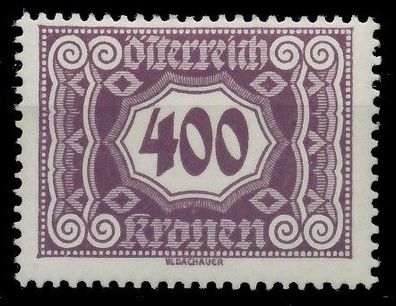 Österreich Portomarken 1922 Nr 121 ungebraucht X753D72