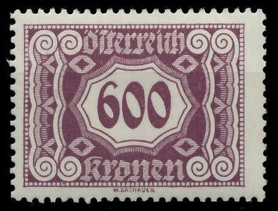 Österreich Portomarken 1922 Nr 122 ungebraucht X753D82