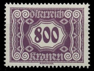 Österreich Portomarken 1922 Nr 123 ungebraucht X753DB6