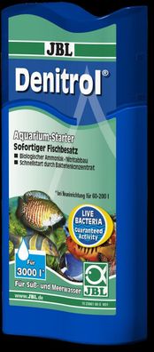 JBL Denitrol Bakterienstarter für Süß- und Meerwasser-Aquarien 100 - 250 ml