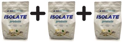3 x Isolate Protein, Vanilla - 908g