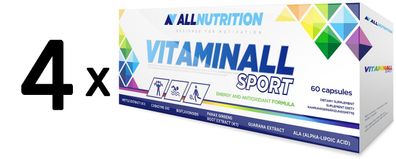 4 x Vitaminall Sport - 60 caps