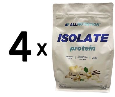 4 x Isolate Protein, Vanilla - 908g