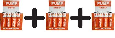 3 x Pump Shock - 12 x 80 ml.