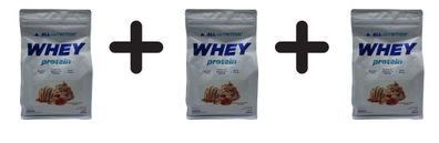 3 x Whey Protein, Caramel Ice Cream - 908g