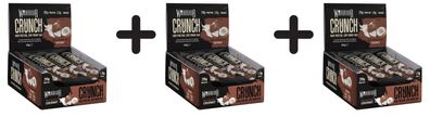 3 x Crunch Bar, Milk Chocolate Coconut - 12 bars