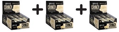3 x Crunch Bar, White Chocolate Crisp - 12 bars