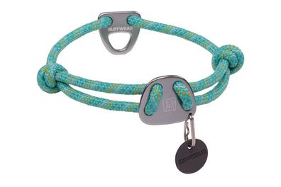 Ruffwear Knot-a-Collar Hundehalsband Aurora Teal - Größe: 51-66cm